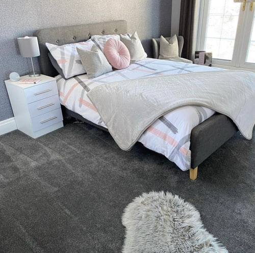 Bedroom Grey Carpet
