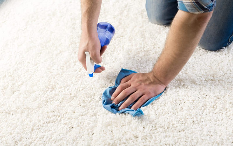 How to remove old stains from carpet